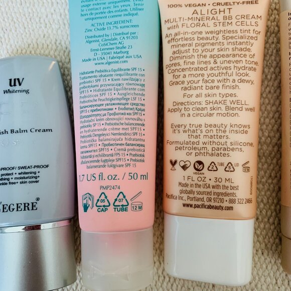 Algenist Alive Probiotic SPF 15 Sunscreen, Pacifica BB Foundation... Lot 5 - Picture 9 of 10